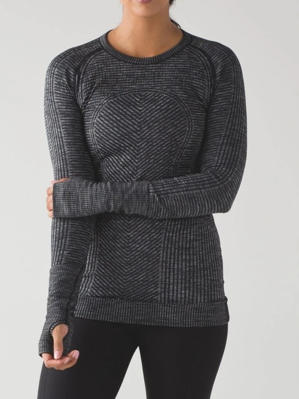 Lululemon Rest Less Patterned Pullover Top Retail $84